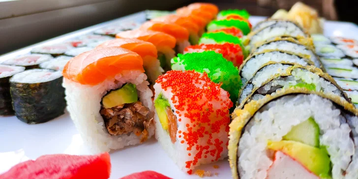 Vychutnejte si sushi v ostravských Vítkovicích: sety s 58 nebo 74 kousky