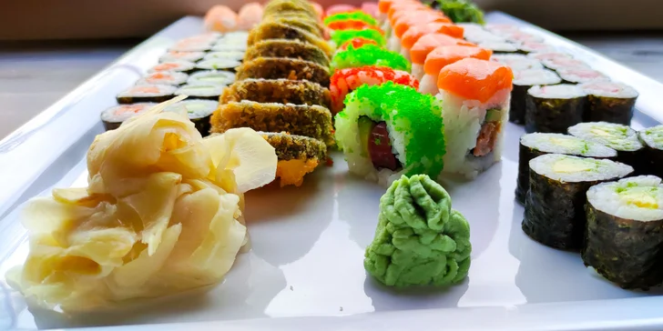Vychutnejte si sushi v ostravských Vítkovicích: sety s 58 nebo 74 kousky
