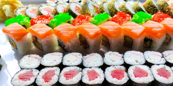 Vychutnejte si sushi v ostravských Vítkovicích: sety s 58 nebo 74 kousky