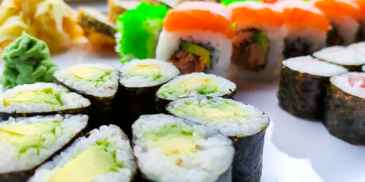 Vychutnejte si sushi v ostravských Vítkovicích: sety s 58 nebo 74 kousky