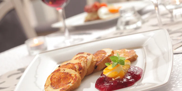 Pokud přijedete přes Vánoce, těšte se i na speciální štědrovečerní menu. 