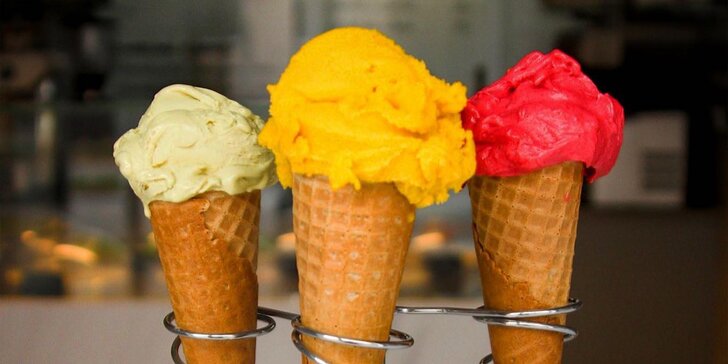 Velká porce či 500–1000ml vanička zmrzliny dle výběru až z 8 druhů