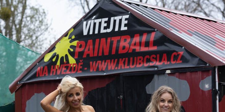 Zažijte adrenalin: 4 hod. paintballu na tankodromu v Kroměříži