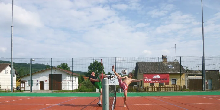 Skvělý relax v přírodě: penzion v CHKO Český les, polopenze i bowling