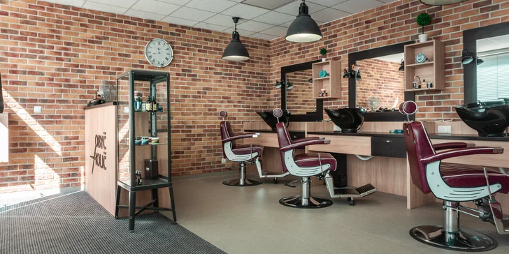Luxusní barber péče pro pány i jejich syny: holení, klasický střih i styling