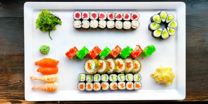 Vychutnejte si sushi v ostravských Vítkovicích: sety s 58 nebo 74 kousky