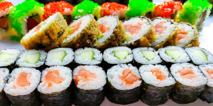 Vychutnejte si sushi v ostravských Vítkovicích: sety s 58 nebo 74 kousky