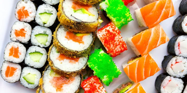 Vychutnejte si sushi v ostravských Vítkovicích: sety s 58 nebo 74 kousky