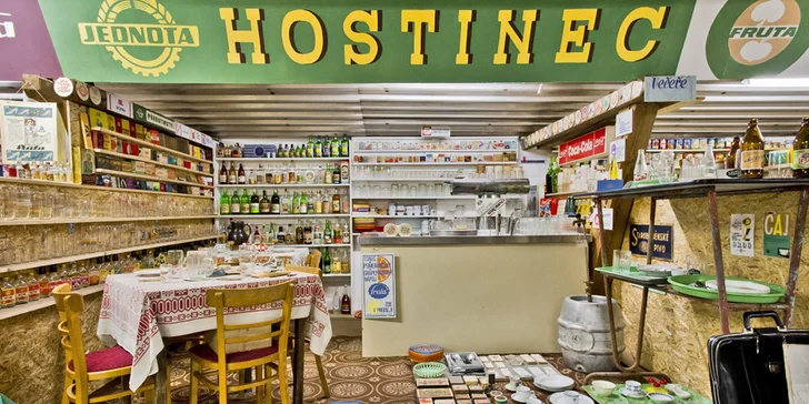 Vstupenka do největšího retro muzea v ČR: veteráni, výbava z 50.–90. let, staré hračky i zemědělství
