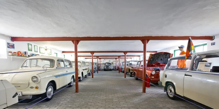 Vstupenka do největšího retro muzea v ČR: veteráni, výbava z 50.–90. let, staré hračky i zemědělství