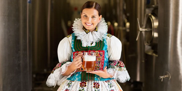 Exkurze do Jarošovského pivovaru s ochutnávkou několika druhů piv a dárkem