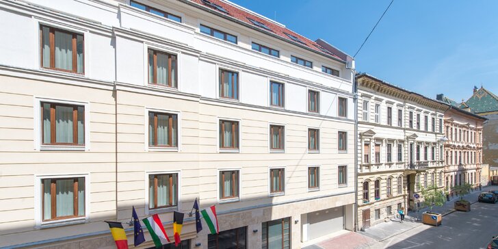 Poznejte Budapešť: moderní 4* hotel v centru, snídaně, sauna i fitness