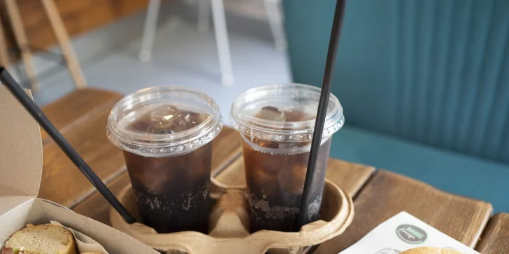 Nadupaný bagel box a mini bagely s nutellou a banánem pro 2 osoby