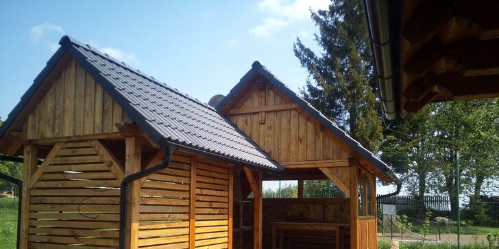 Chalupa na rozhraní Železných hor a Žďárských vrchů: sauna, hřiště i venkovní posezení
