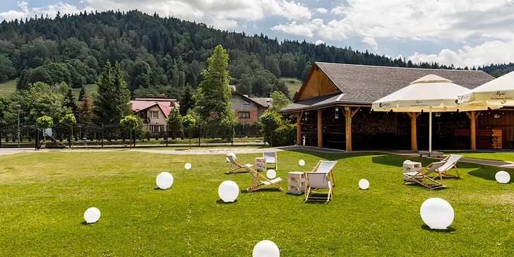 Nádherná příroda Slezských Beskyd: hotel se snídaní nebo polopenzí i privátním wellness