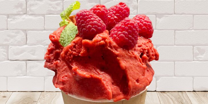 80–160 g gelata z rodinné zmrzlinárny na Žižkově: kornout či kelímek i kombinace chutí