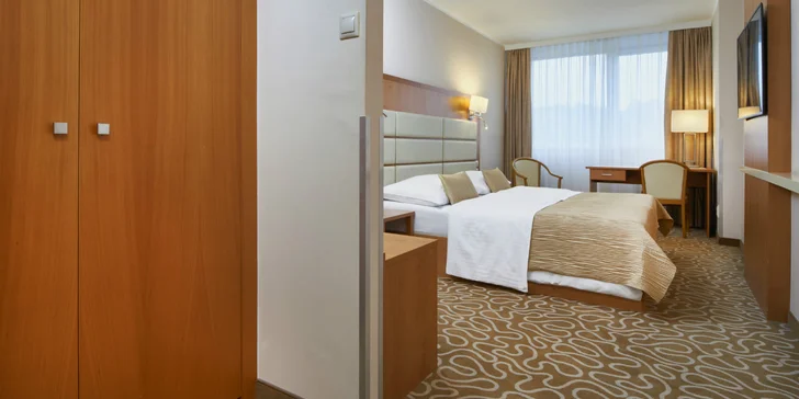 Pobyt v moderním 4* hotelu Pyramida v blízkosti Pražského hradu se snídaní a bazénem