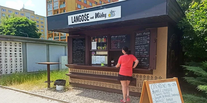 Langoš dle výběru a k němu malé hranolky: pro jednoho i pro dva