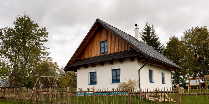 Chalupa na rozhraní Železných hor a Žďárských vrchů: sauna, hřiště i venkovní posezení