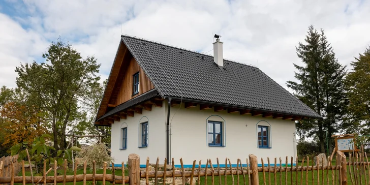 Chalupa na rozhraní Železných hor a Žďárských vrchů: sauna, hřiště i venkovní posezení