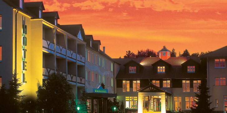 Dovolená na německém venkově: 3* hotel s wellness a polopenzí až pro 4 osoby