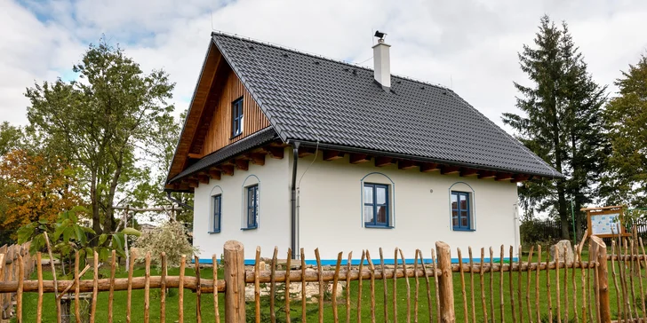 Chalupa na rozhraní Železných hor a Žďárských vrchů: sauna, hřiště i venkovní posezení