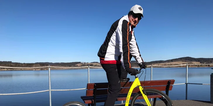 Na výlet můžete vyrazit do okolí Horní Plané, na výlety podél Vltavy nebo kolem vodní nádrže Lipno, v půjčovně vám rádi poradí. 