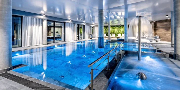 Pobyt v luxusnom rezorte v poľských Krkonošiach: jedlo a wellness aj vonkajší vyhrievaný bazén