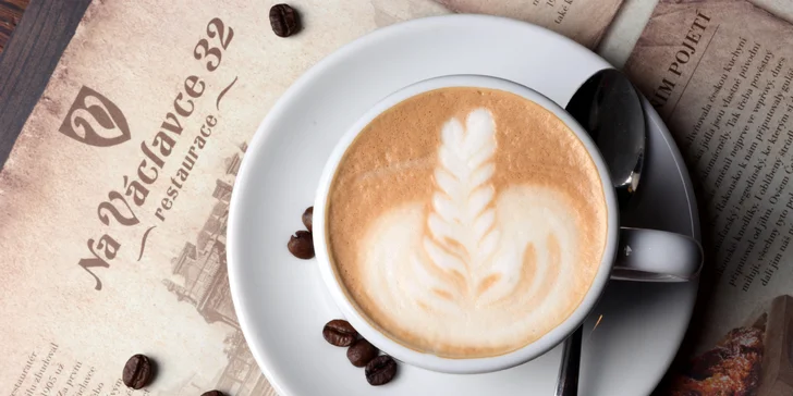 A na závěr si vychutnáte šálek voňavého espressa nebo cappuccina. 