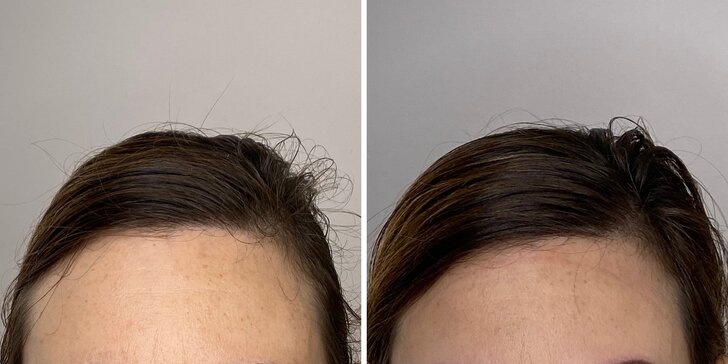 Permanentní make-up obočí pudrovou metodou, korekce po 1–2 měsících a balíček pro správnou péči