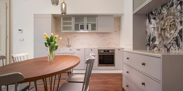 Dovolená v centru Prahy: moderní apartmány až pro 4 osoby, 10 minut od Václavského nám.
