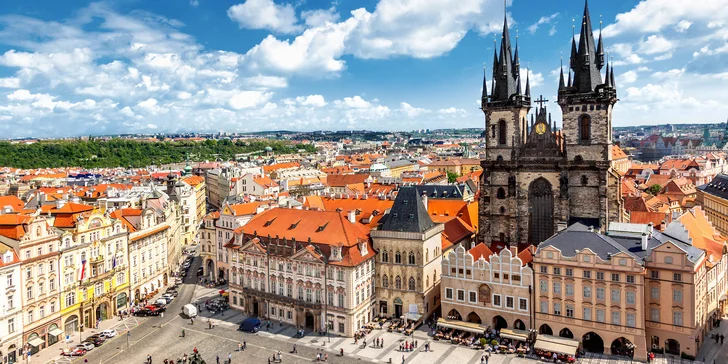 Dovolená v centru Prahy: moderní apartmány až pro 4 osoby, 10 minut od Václavského nám.
