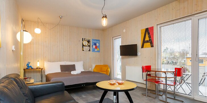 Ubytování na klidném okraji Svitav nedaleko Litomyšle: moderní plně vybavené apartmány vonící dřevem