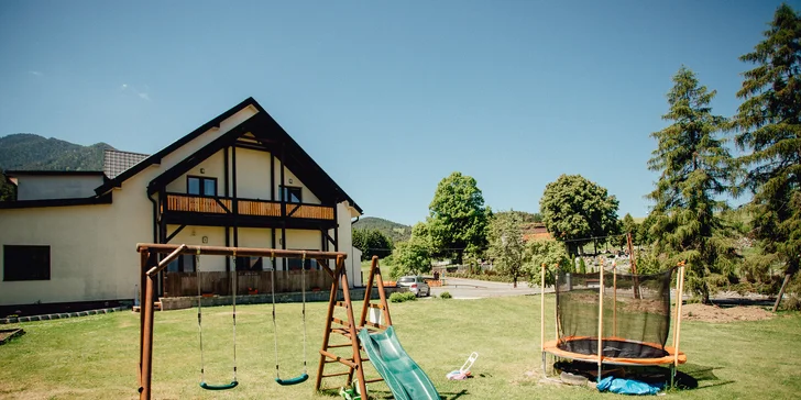 Kouzelná dovolená na Liptově: polopenze i vstup do wellness