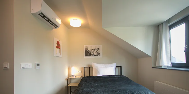 Unikátní ubytování se snídaní na východě Čech: zrenovovaný hotel, 6 designových pokojů, každý je originál