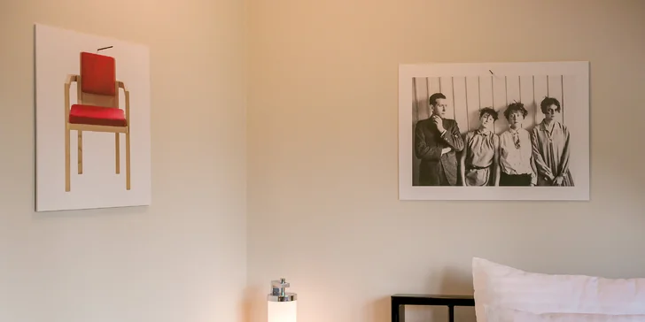Unikátní ubytování se snídaní na východě Čech: zrenovovaný hotel, 6 designových pokojů, každý je originál
