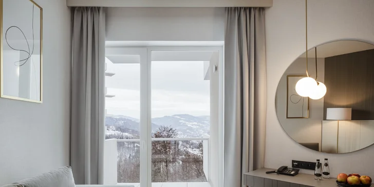 5* luxus v polských Beskydech: zbrusu nový hotel, snídaně či polopenze a neomezený wellness, dětské herny