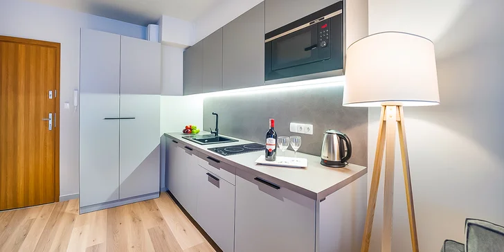 Moderní apartmány až pro 4 osoby v podhůří polských Tater s neomezenou saunou, horkou kádí i venkovním bazénem