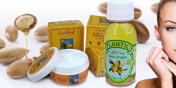 Kosmetické hýčkání arganovým olejem