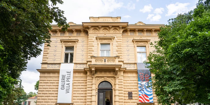 Jednorázový vstup do galerie Villa Pellé pro jednotlivce, páry i rodiny