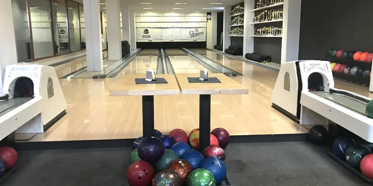 S partou za zábavou: 1 nebo 2 hodiny bowlingu až pro 6 hráčů