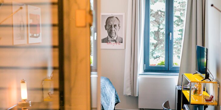 Unikátní ubytování se snídaní i privátním wellness na východě Čech: zrenovovaný hotel, 4 designové pokoje, každý je originál