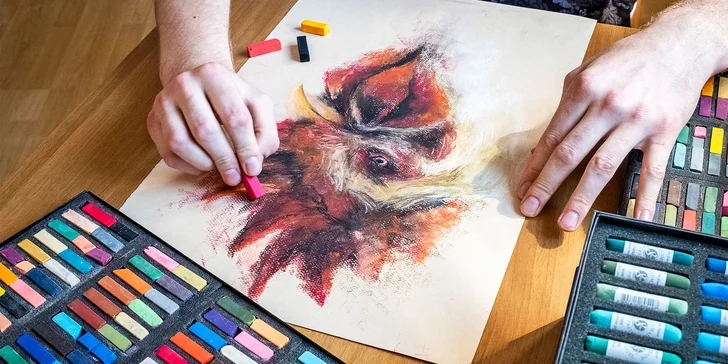 Balíček pěti online kurzů malby a kresby i webináře Tužka jako cesta ke kreativitě s přístupem pro 2 os.
