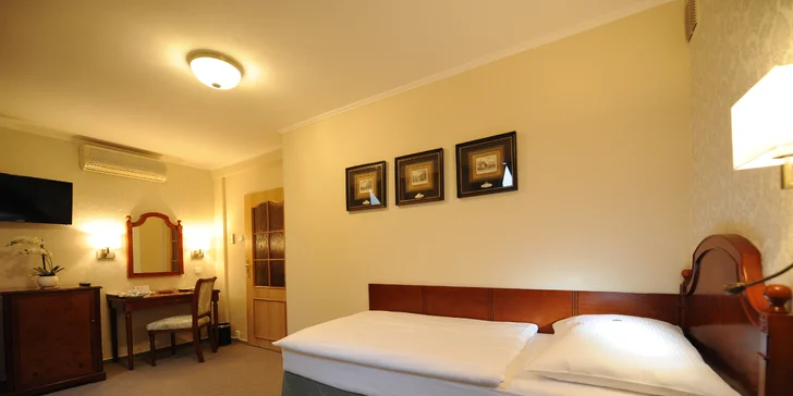 Pobyt se snídaní v Teplicích: elegantní 4* hotel v samém centru lázeňského města
