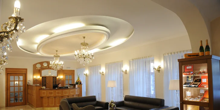 Pobyt se snídaní v Teplicích: elegantní 4* hotel v samém centru lázeňského města