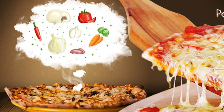Dvě poctivé pizzy obložené surovinam přímo z Itálie