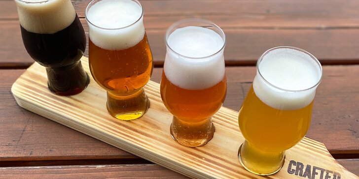 Prohlídka pivovaru Cobolis Ládví pro 2 osoby: ochutnávka piv, pivo domů i večeře v restauraci