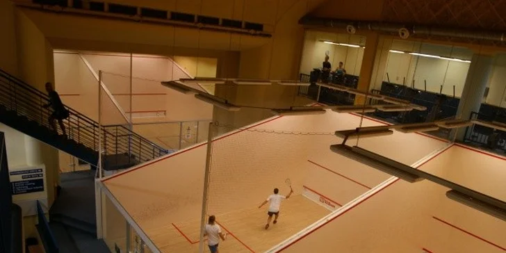 Přenosná permanentka na squash či spinning nabitá na 1000 Kč
