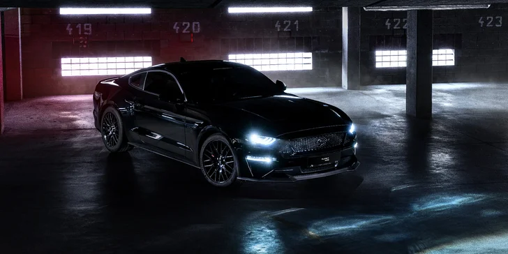 Řidičem i spolujezdcem ve Fordu Mustang GT 5.0: 15–60 minut jízdy s dálniční známkou včetně paliva