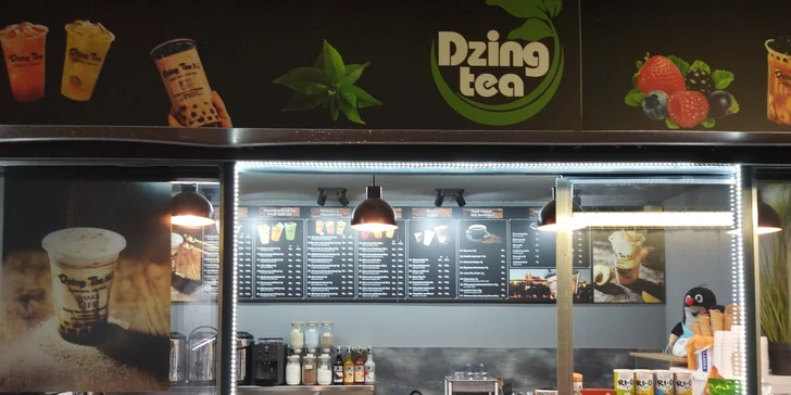 Osvěžující nápoj pro jednoho: bubble tea, džusy i ledová káva, objem 0,3 nebo 0,5 l